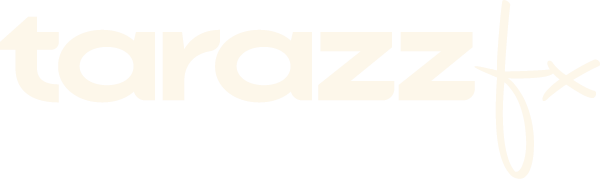 warm white logo tarazzxf