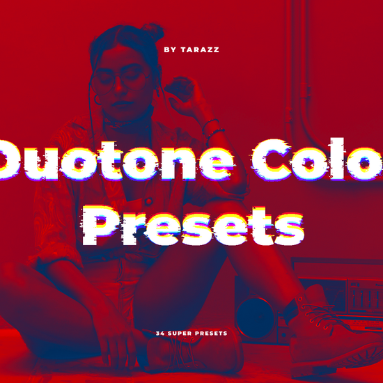 duotone color presets video preview