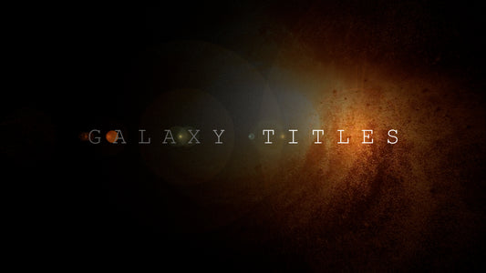 galaxy titles presets video preview