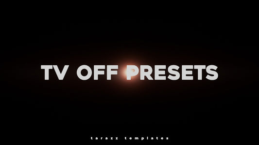 tv off presets video preview