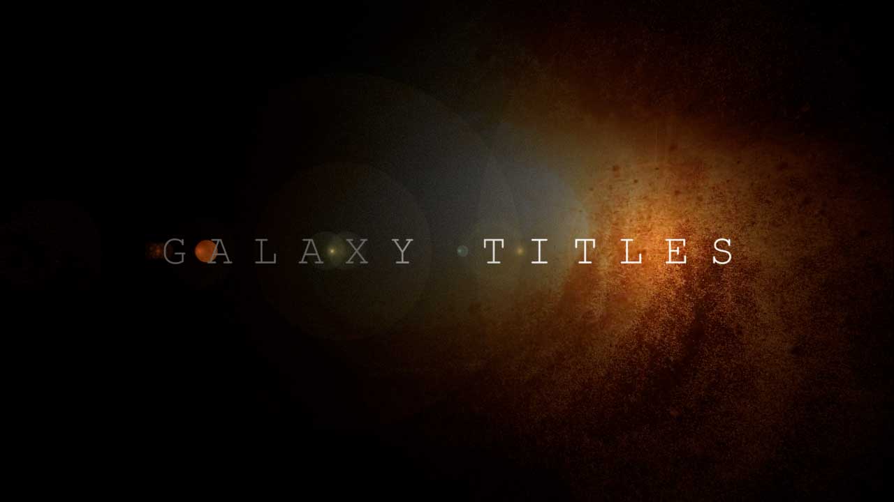 Galaxy Titles Presets